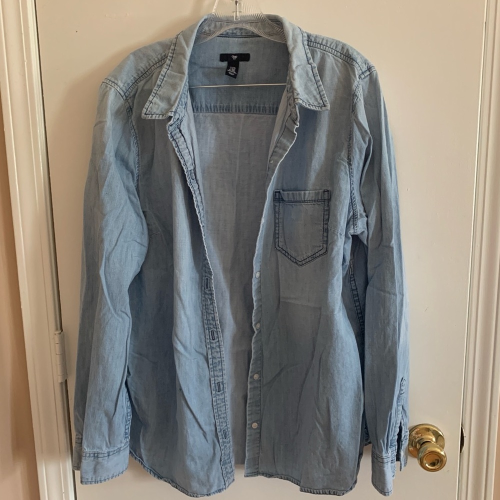 XXL Gap Long Sleeve Denim Shirt